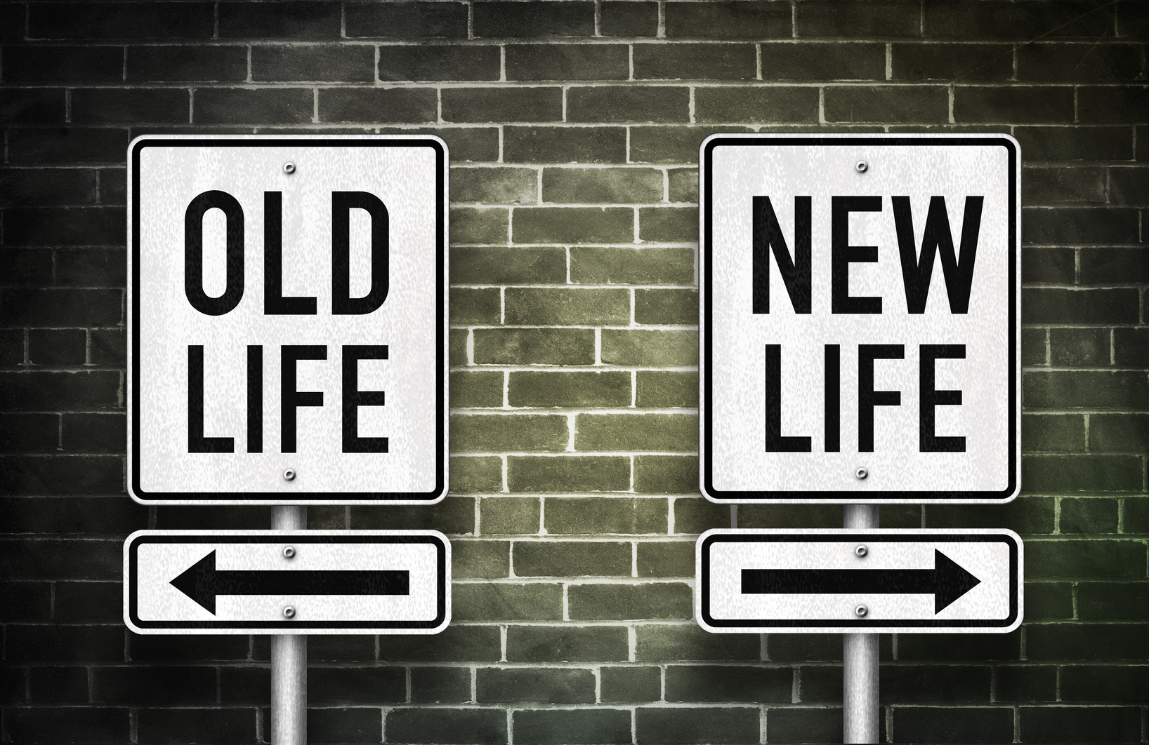 Old life versus new life