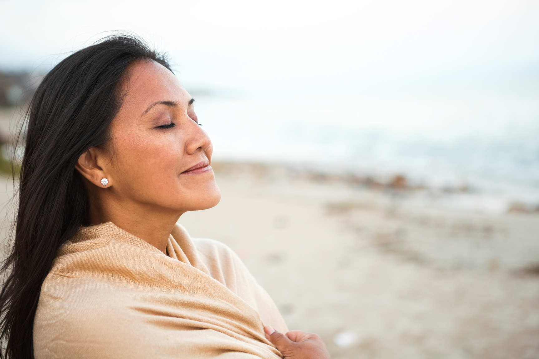 Woman Enjoying Outdoors